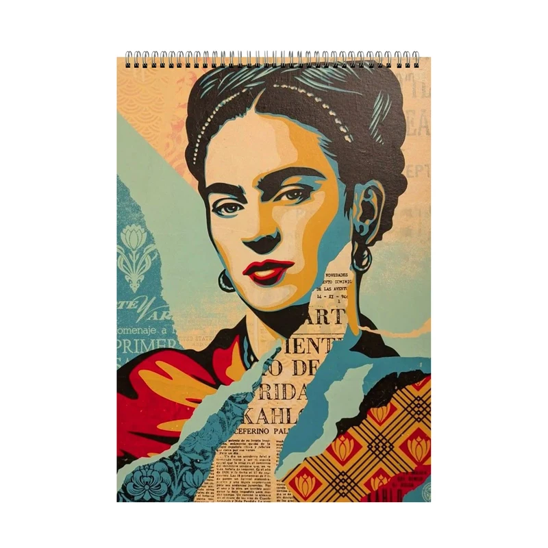 دفتر طراحی 40 برگ مدل کلاژ