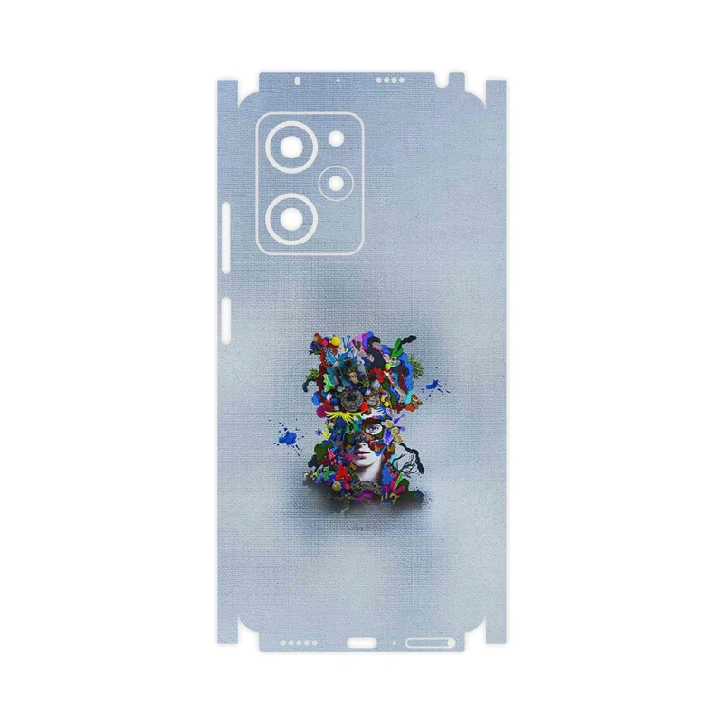 برچسب پوششی ماهوت مدل Collage of surreal Portrait of Women 4-FullSkin مناسب برای گوشی موبایل شیائومی Poco X5 Pro