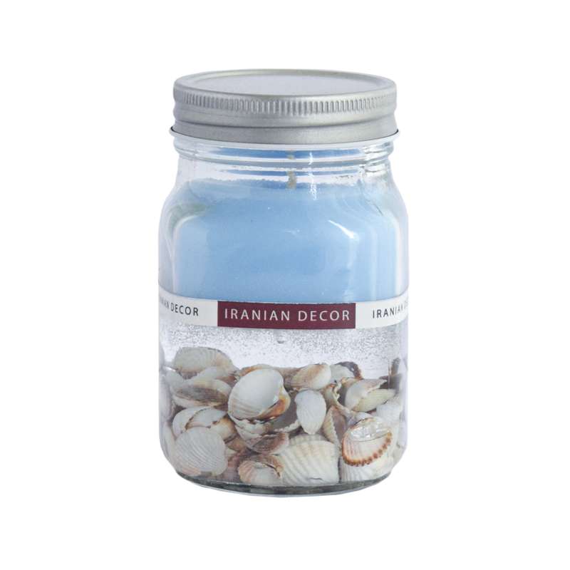 شمع دست ساز مدل دریا کد 0543 