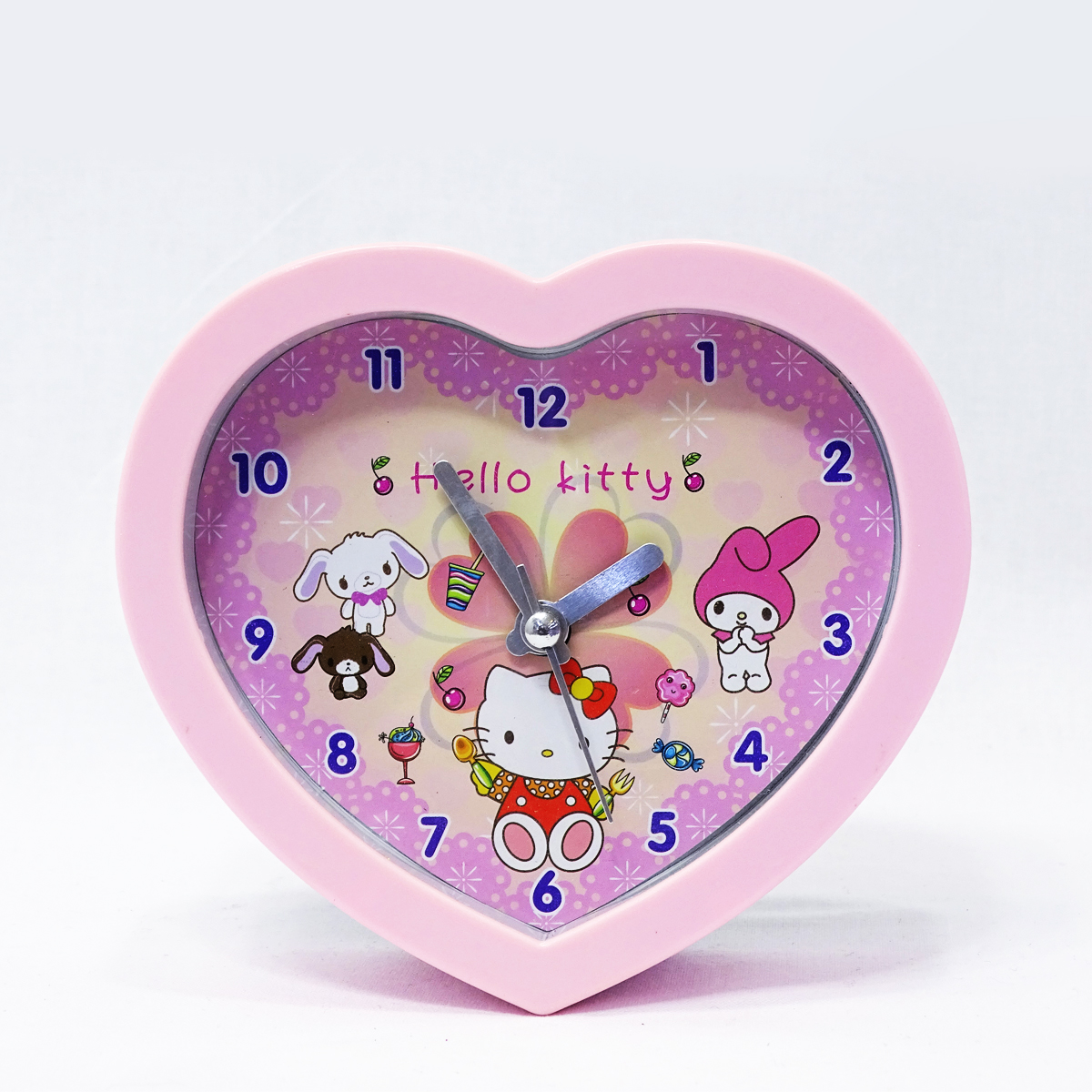 ساعت رومیزی کودک مدل قلب کد 0062