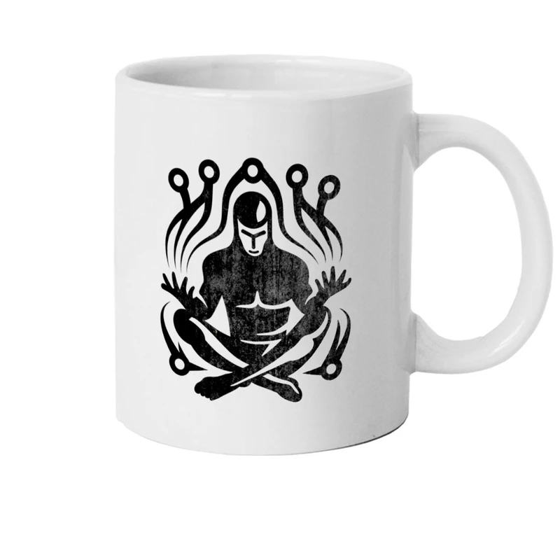 ماگ هومرو طرح مدیتیشن و یوگا مدل M778