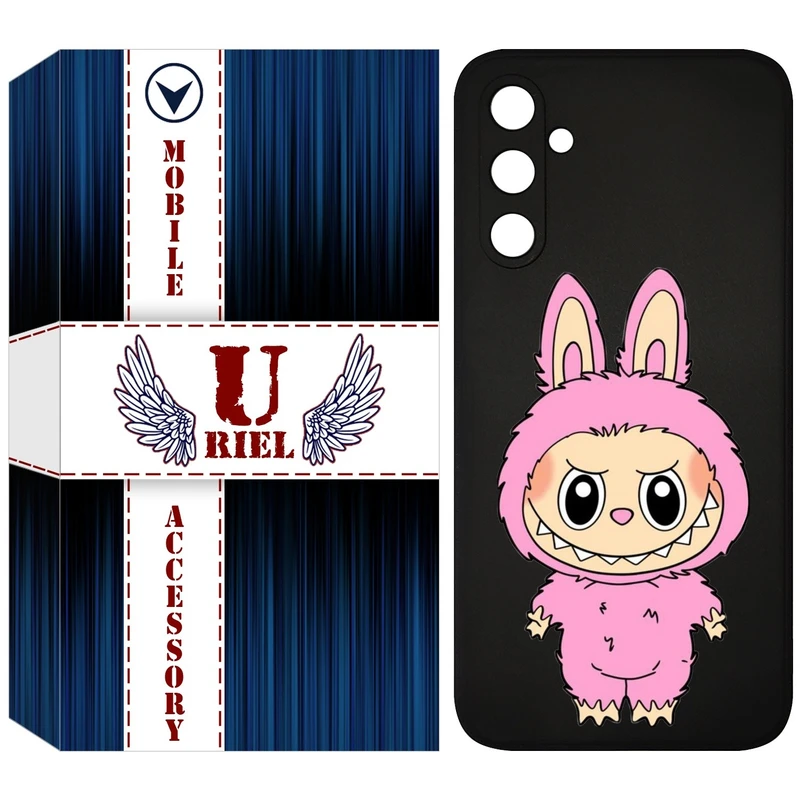 کاور یوریل قاب مدل KSH کد 129 طرح عروسک لبوبو مناسب برای گوشی موبایل سامسونگ Galaxy A54