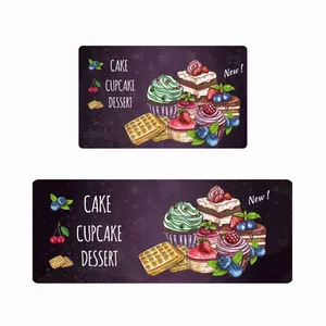 پادری طرح آشپزخانه کاپ کیک فانتزی کد 619 مجموعه دو عددی