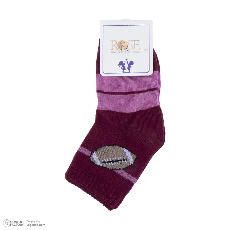 جوراب بچگانه مدل فوتبال کد 6