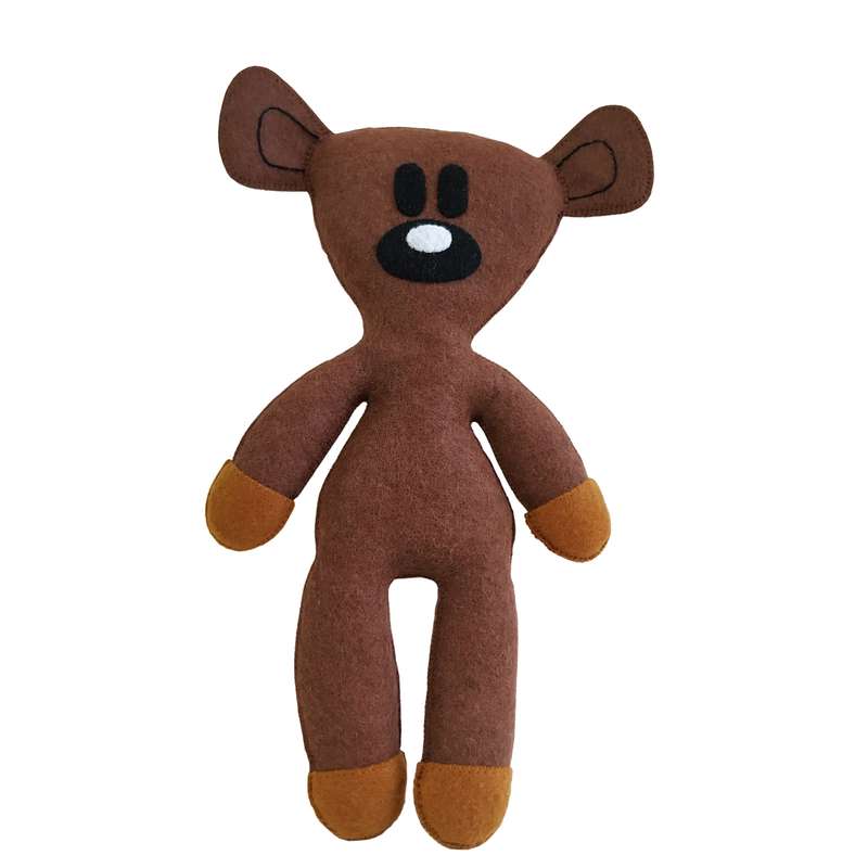 عروسک مدل نمدی تدی ارتفاع 30 سانتی متر عروسک مدل نمدی تدی ارتفاع 30 سانتی متر