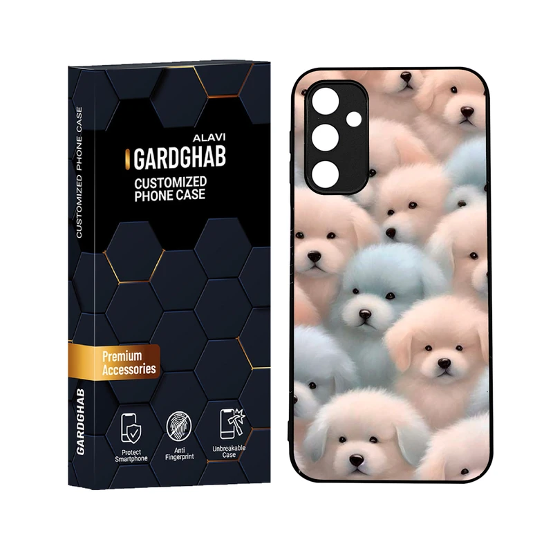 کاور گارد قاب علوی مدل دورژله ای فانتزی مناسب برای گوشی موبایل سامسونگ Galaxy A24