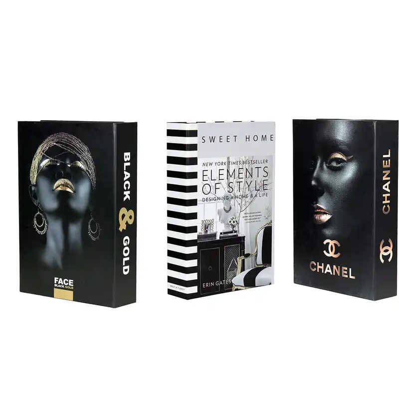 دکوری مدل کتاب کد LIFE SYLE 303 مجموعه 3 عددی