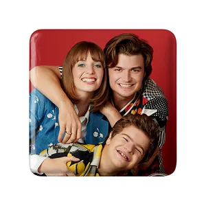 مگنت خندالو طرح سریال استرنجر تینگز Stranger Things  مدل مربعی کد 19320