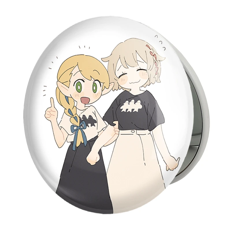 آینه جیبی خندالو طرح فالین و مارسیل انیمه خوشمزه در سیاه چال مدل تاشو کد 35900