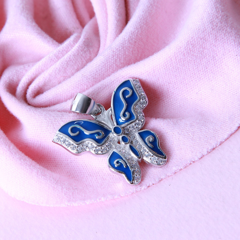 آویز گردنبند نقره زنانه بازرگانی میلادی کد PKR-136