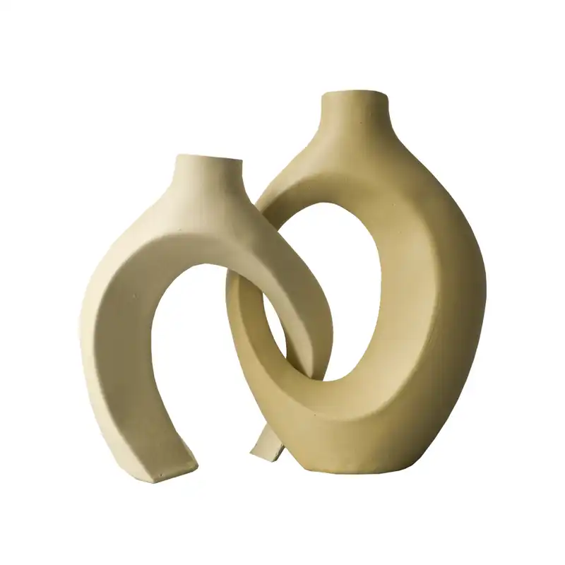 گلدان دکوری مدل دوقلو