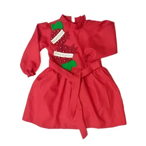 پیراهن دخترانه مدل یلدا طرح انار