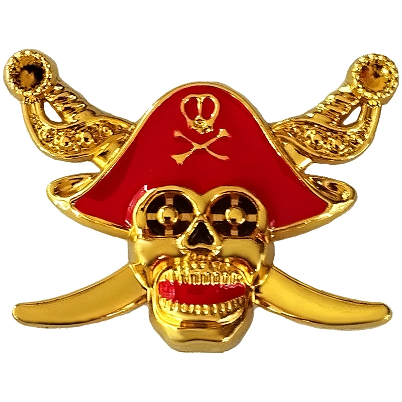 آرم خودرو بیهقی طرح دزدان دریایی فلزی مدل TLAEE