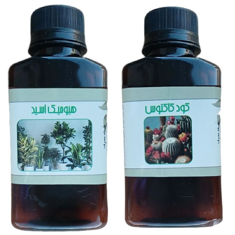 کود مایع هیومیک اسید و کاکتوس مدل life drop حجم 110 میلی لیتر