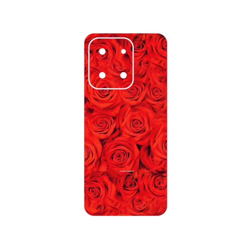 برچسب پوششی ماهوت مدل Red_Flower مناسب برای گوشی موبایل شیائومی Poco C85