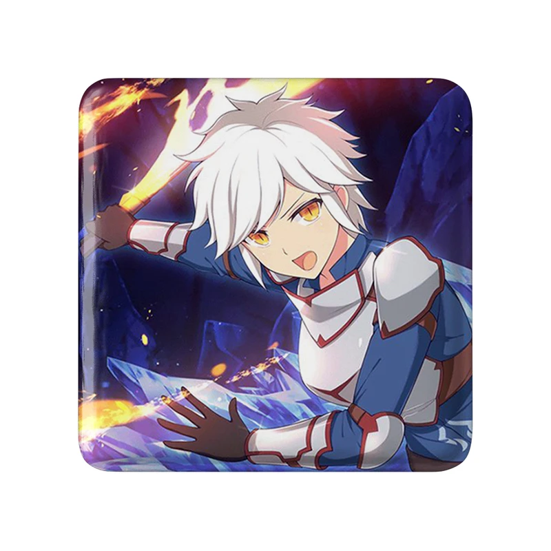 مگنت خندالو طرح بل انیمه دانماچی مدل مربعی کد 33518