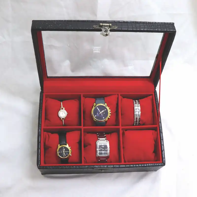 جعبه ساعت مدل در شیشه ای