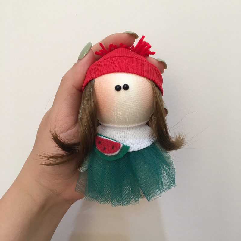 آویز عروسکی مدل دختر يلدايى