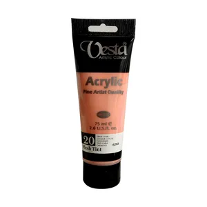 رنگ اکریلیک وستا مدل Flesh Tint 20 حجم ۷۵ میلی لیتر