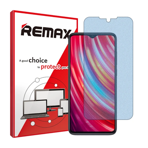 محافظ صفحه نمایش مات آنتی بلو ریمکس مدل HyMBLU مناسب برای گوشی موبایل شیائومی Redmi Note 8 Pro