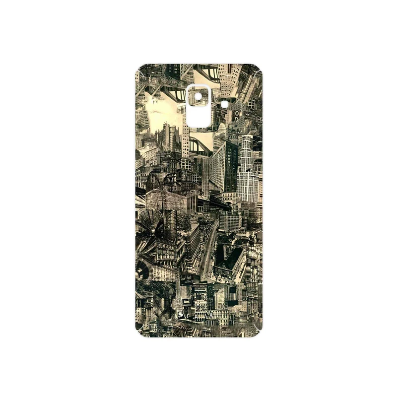 برچسب پوششی ماهوت مدل Collage of Skyscraper مناسب برای گوشی موبایل سامسونگ Galaxy A6 2018