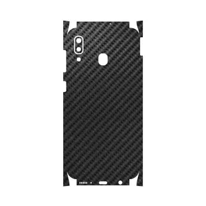 MAHOOT Shine-Carbon-Fiber Cover Full skin Sticker for Samsung Galaxy M10s