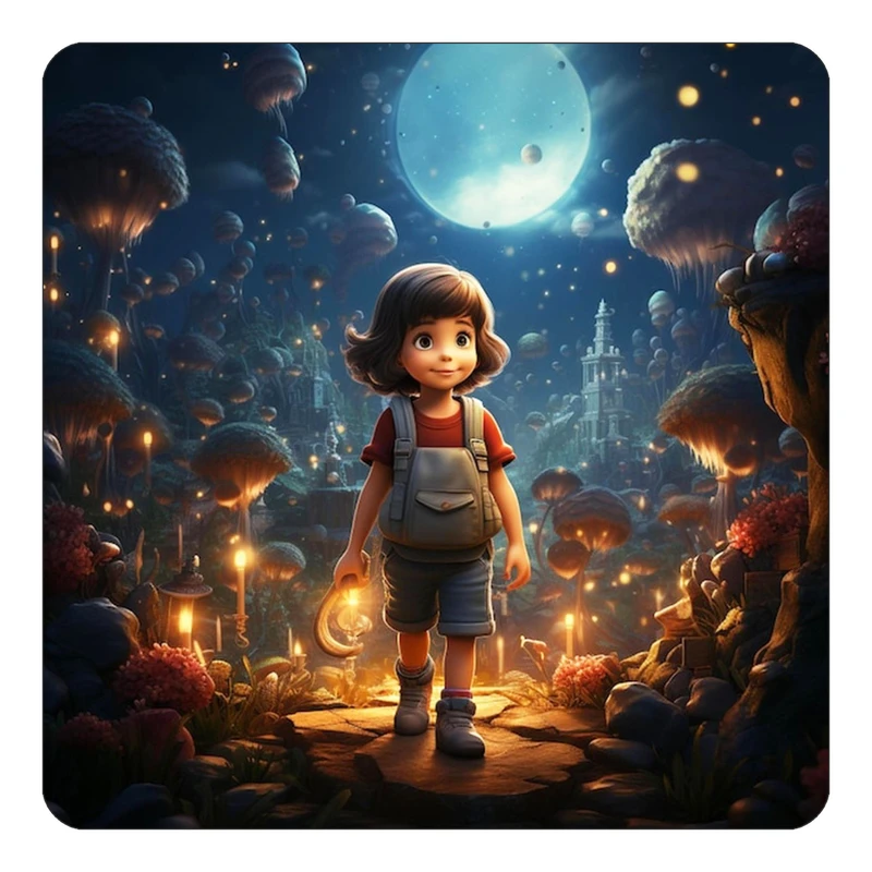 مگنت کاکتی طرح شازده کوچولو مدل mp35138