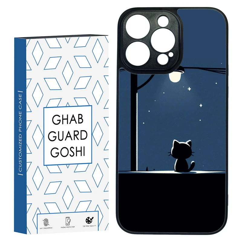 کاور قاب گارد گوشی طرح گربه کد TPU-189 مناسب برای گوشی موبایل اپل Iphone 14 PRO MAX