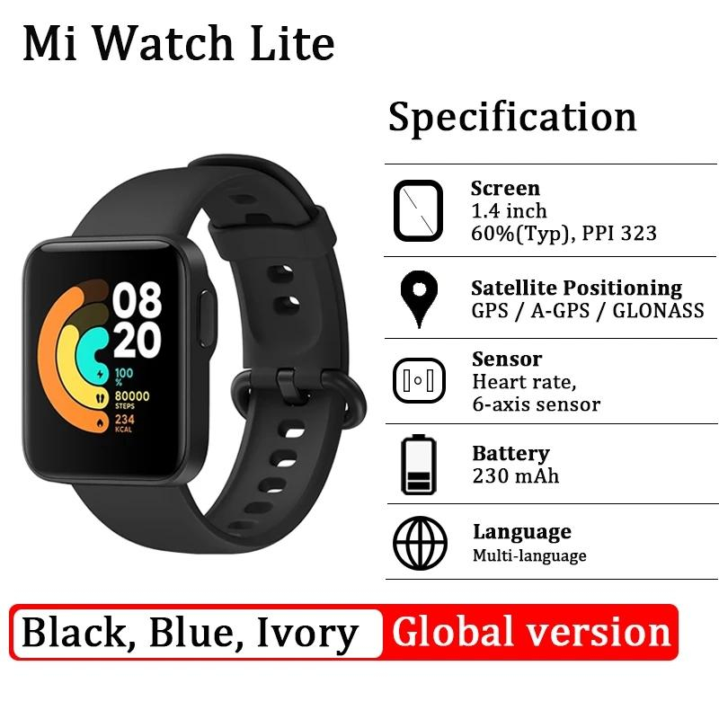 mi watch lite black