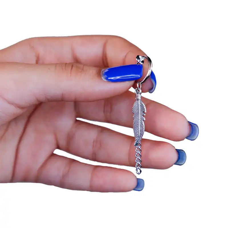 گوشواره زنانه پایتخت مدل PS790_GO فنری