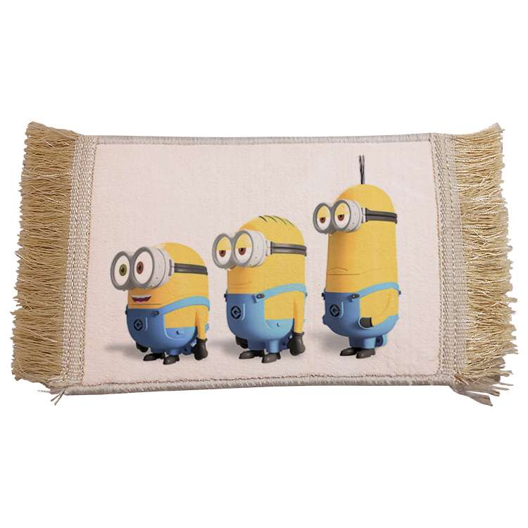 فرش ماشینی دیوارکوب مدل مینیون کد 53