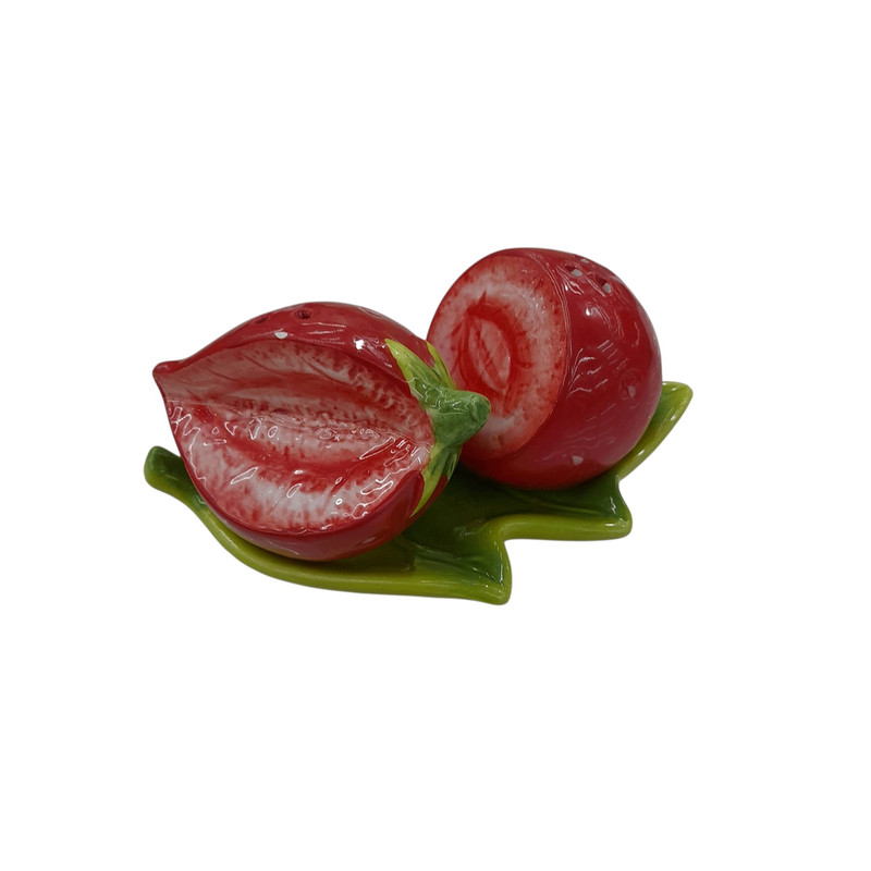 ست نمکپاش و فلفل پاش طرح Strawberry مجموعه 3 عددی