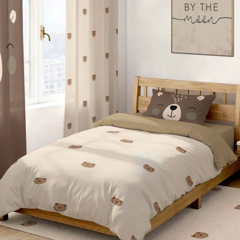 سرویس خواب 1 نفر 4 تکه مدل خرسی کد 382