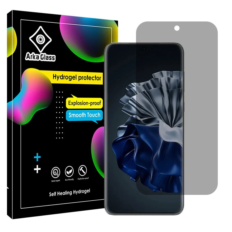 محافظ صفحه نمایش حریم شخصی آرکا گلس مدل Tough مناسب برای گوشی موبایل هوآوی P60 Pro