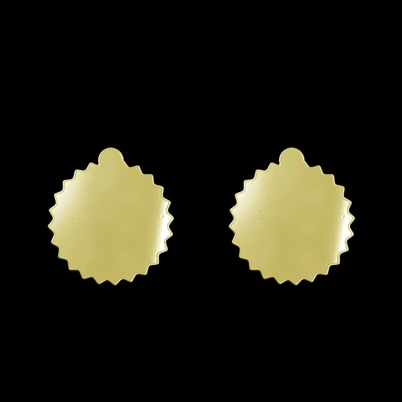 گوشواره طلا 18 عیار زنانه مدوپد مدل ستاره کد GA1-15592