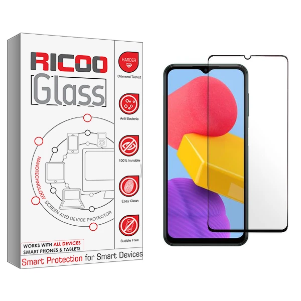 محافظ صفحه نمایش شیشه ای ریکو مدل RC مناسب برای گوشی موبایل سامسونگ Galaxy M13 4G
