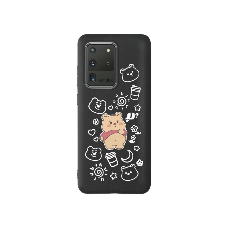 کاور قاب گارد طرح خرس تپل کد t10332 مناسب برای گوشی موبایل سامسونگ Galaxy S20 Ultra