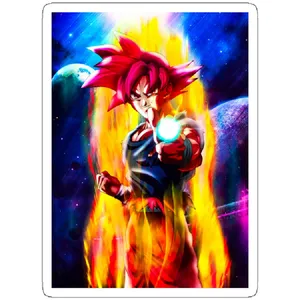 استیکر لپ تاپ مدل Anime Dragon Ball Goku