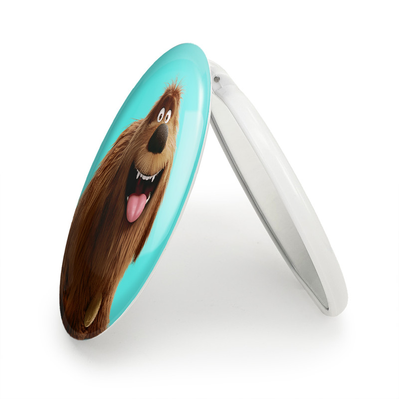 آینه جیبی خندالو طرح زندگی پنهان حیوانات خانگی The Secret Life of Pets مدل تاشو کد 10661