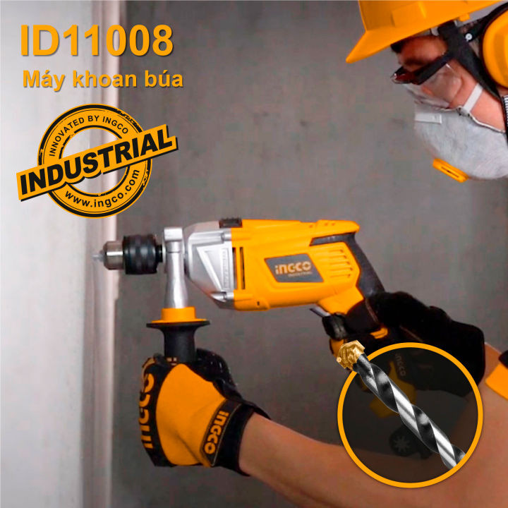 دریل چکشی اینکو مدل ID11008-1100W-13mm