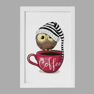 تابلو خندالو مدل قهوه Coffee  کد 22008