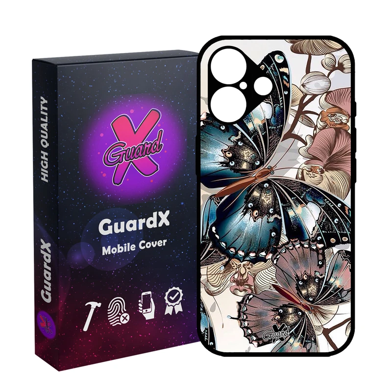 کاور گارد ایکس طرح پروانه مدل 10285 مناسب برای گوشی موبایل اپل iPhone 16