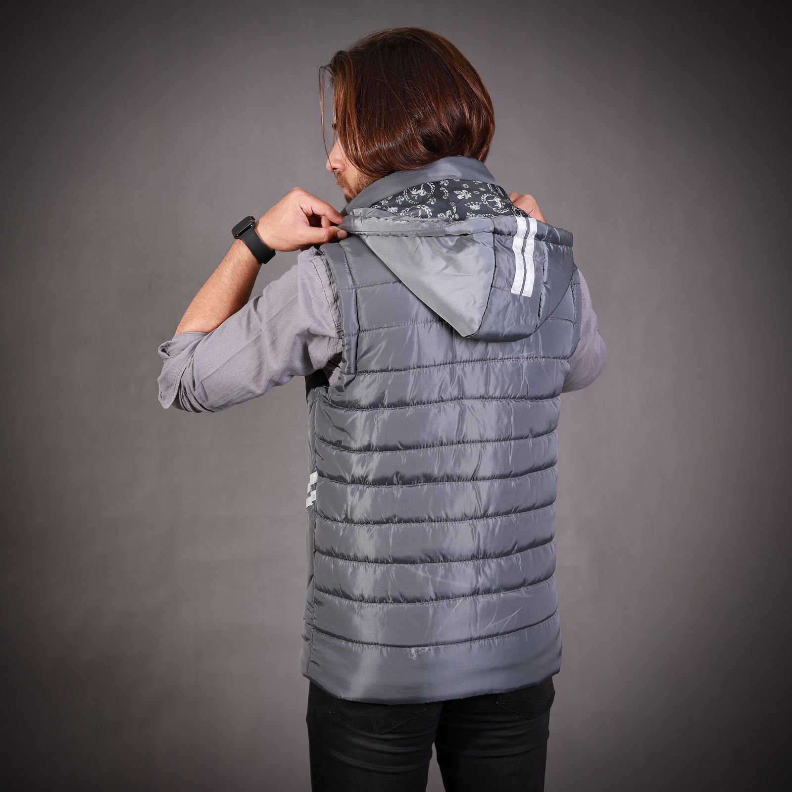 جلیقه مردانه مدل پافر دو رو کد SH - - 73