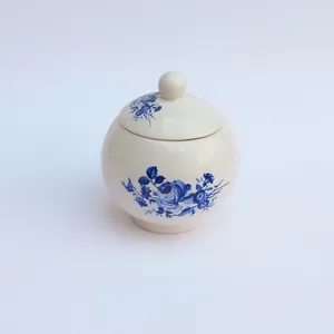 قندان سرامیکی طرح رز کد 01