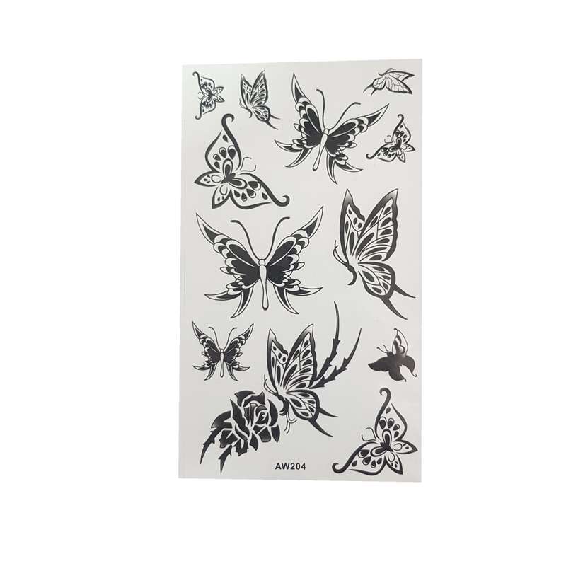 برچسب تتو موقت مدل mh- siros new AW204