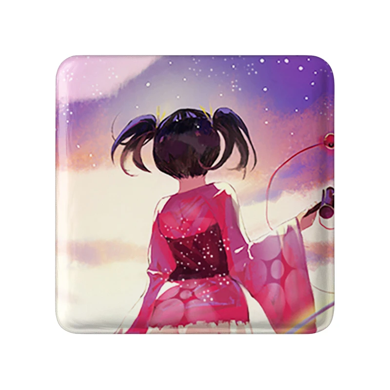 پیکسل خندالو طرح مومی انیمه کابانری Kabaneri مدل مربعی کد 36007