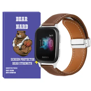 Bearnard Mag Leather BR Band for Garmin Size 20mm Vivomove / Style / Vivomove 3 / Forerunner 645 / 245 smartwatch