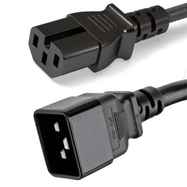 کابل برق بک تو بک بافو مدل C20-C15 طول 1.5 متر