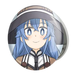 آینه جیبی خندالو طرح روکسی انیمه موشوکو تنسی مدل تاشو کد 24160 