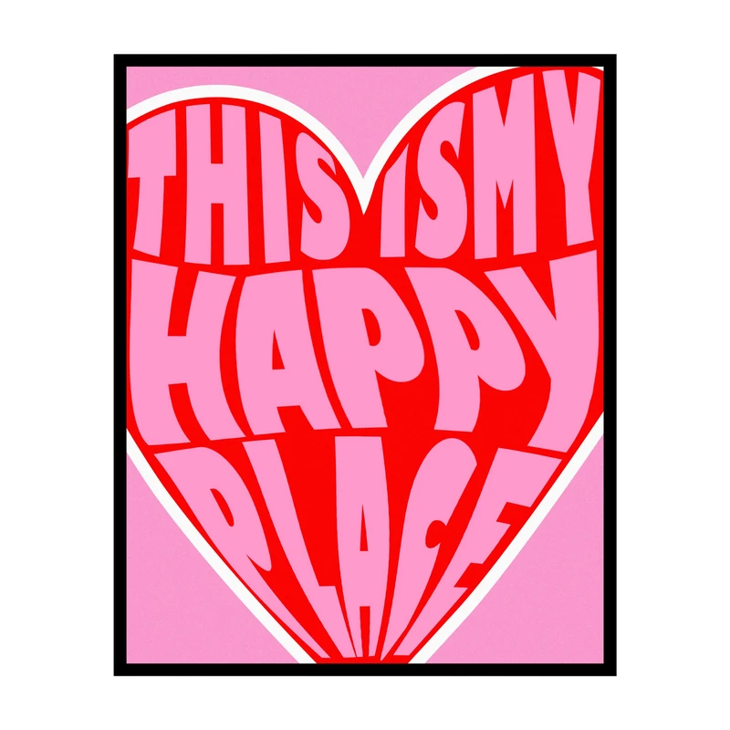 پوستر مدل این جا مکان خوشحالی من است 2